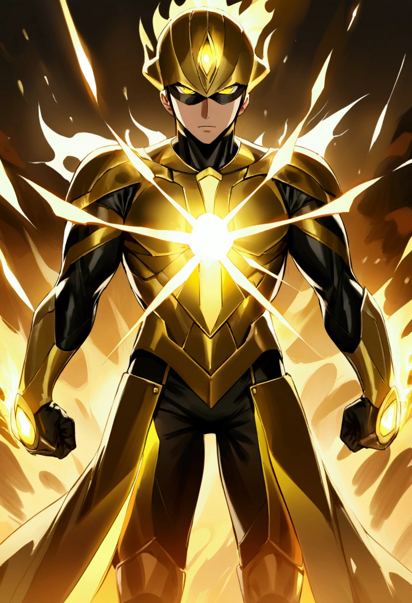 flash boy superhero (Wally Westel Yellow Flash Helper)