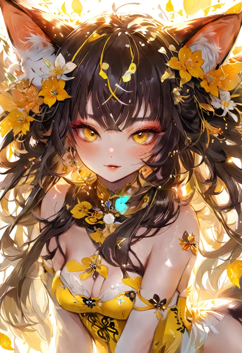 Fleurs jaunes et fille à fourrure 🐱✨
(série « Fantastique »)
Hima-chan est mignonne nya ♥ Bonjour nya nya ♥ Kitsune-chan est mignonne nya ♥ Nya a une expression mignonne ♥ Nya mignonne et étincelante ♥ Nya mignonne a fière allure dans son costume ♥ Jambes nya ♥ Sexy nya ♥ Roule-le ♥ Miaou sexy ♥ Miaou Doki-doki  