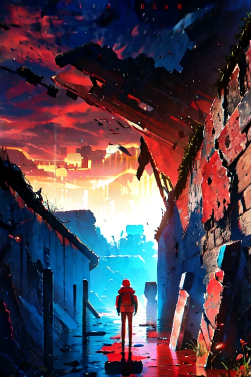 red blue,mil,ruins,armageddon