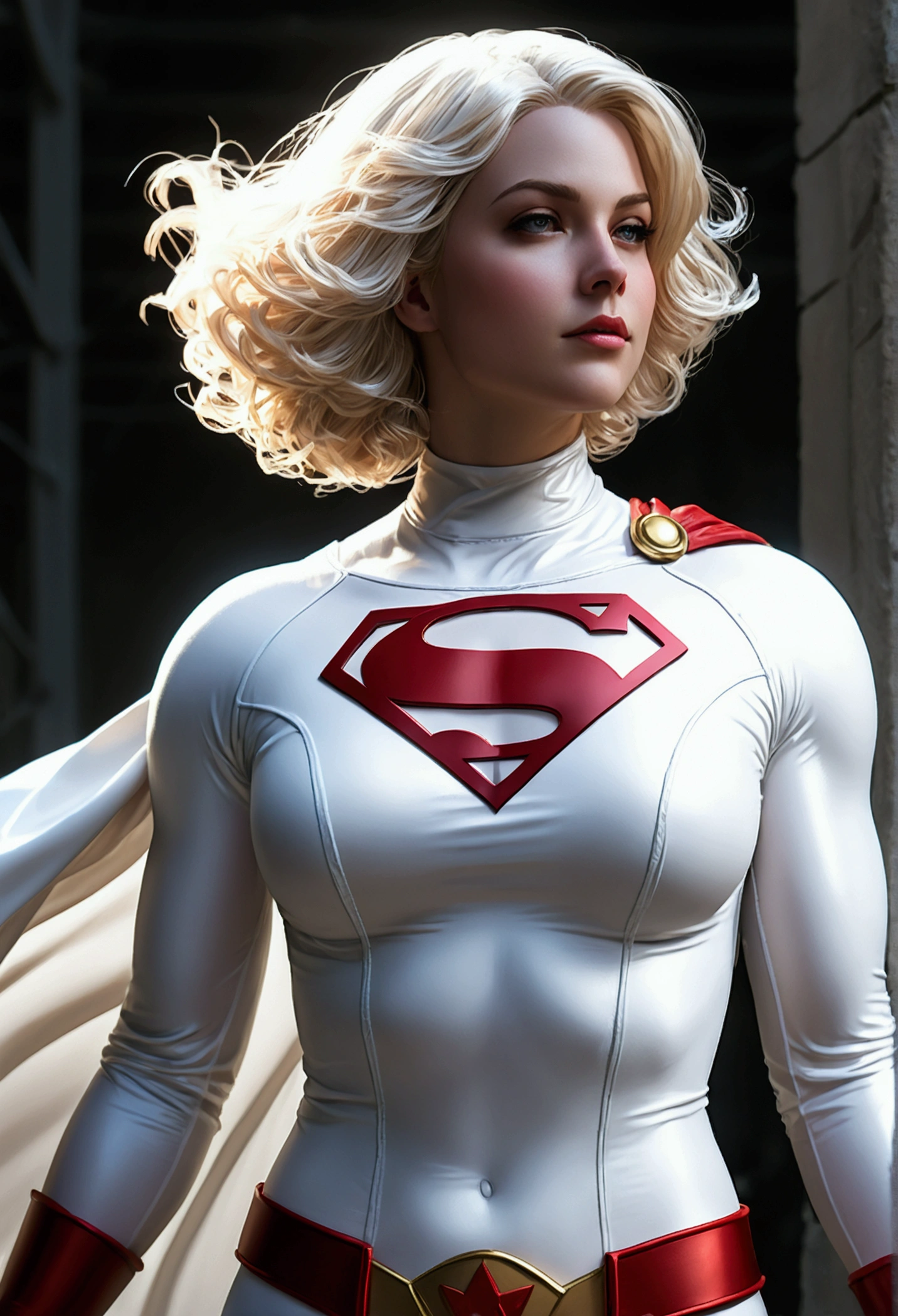 Power Girl DC,transparent clothes,nsfw