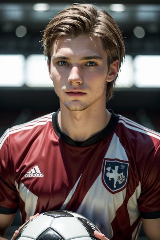 A Norwegian male soccer player