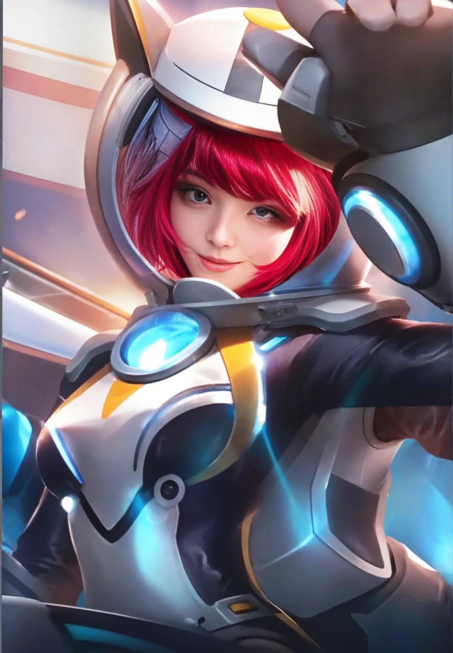 Best Quality, 1girl, kda, solo,  long  hair,  short hair hair,  dress,