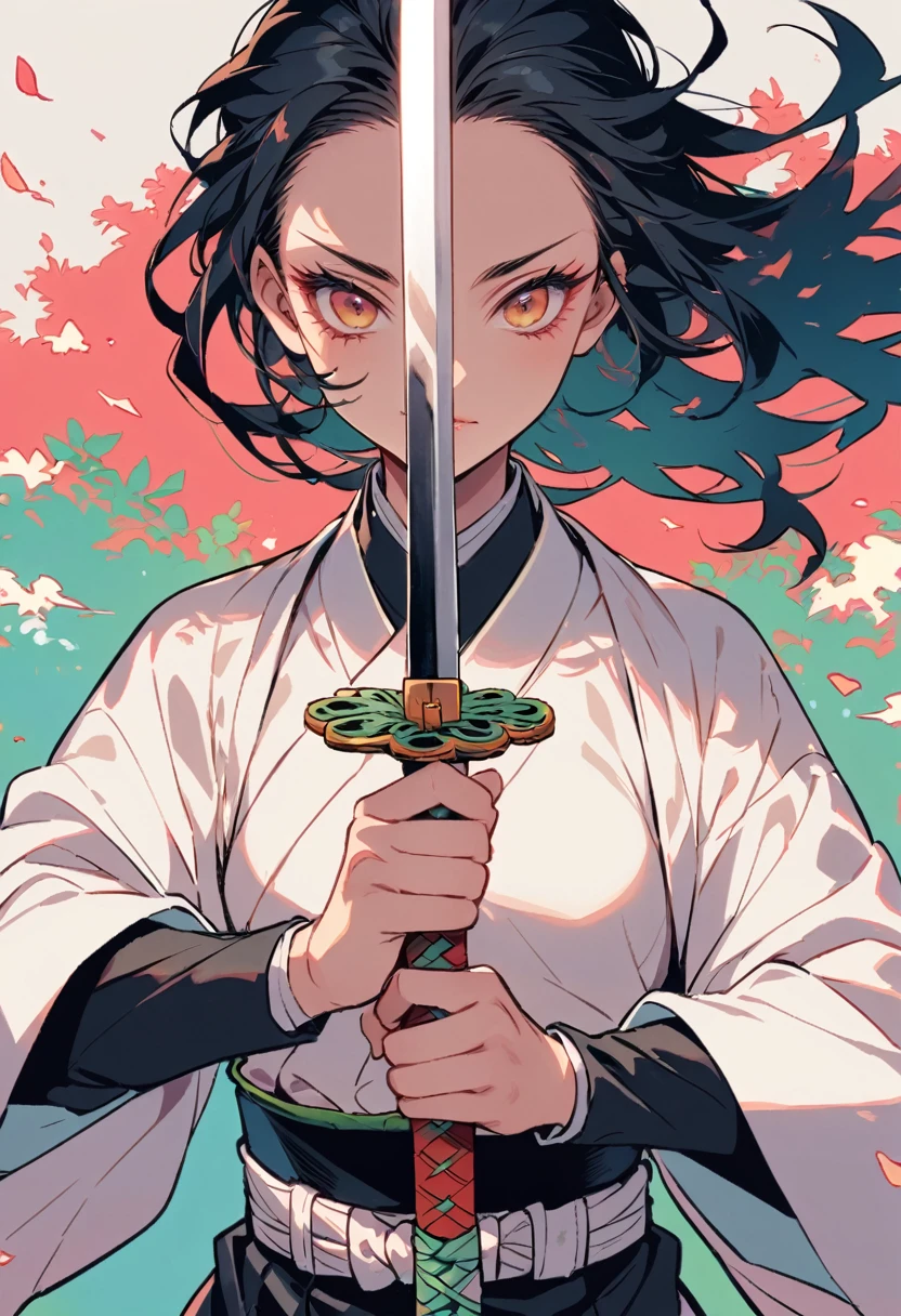 Demon Slayer: Kimetsu no Yaiba，Sword in both hands