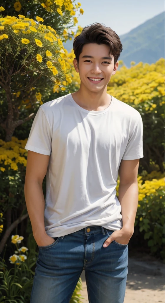 smiling