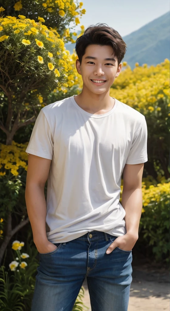 smiling