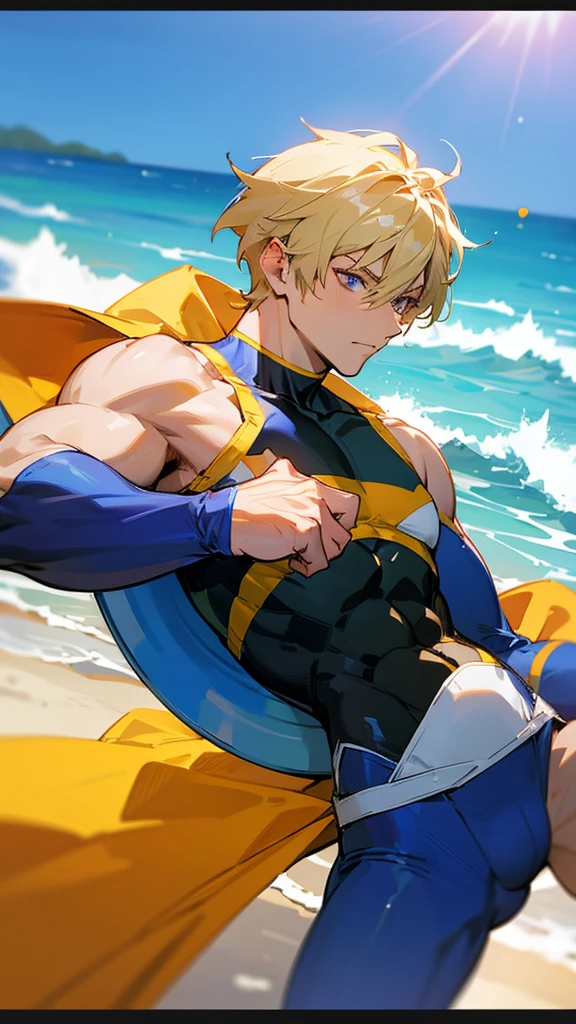 men beach leotard anime