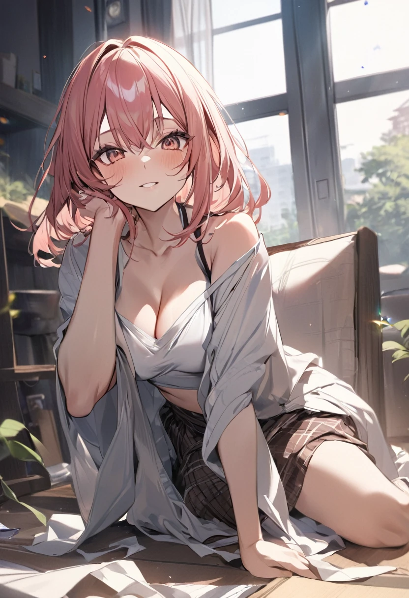 Highest quality, photoRealistic, 8k, High resolution, One girl, woman, (Skin Dentition), (Professional Lighting), (kimono:1.74), nice, (One girl eyes View your viewers:1.54), ((View your viewers:1.6)), (Looking into the camera), photoRealistic, (Bokeh), (Dynamic pose:1.2), masterpiece, Complex, Realistic, Sharp focus, Award-winning photo,smile,