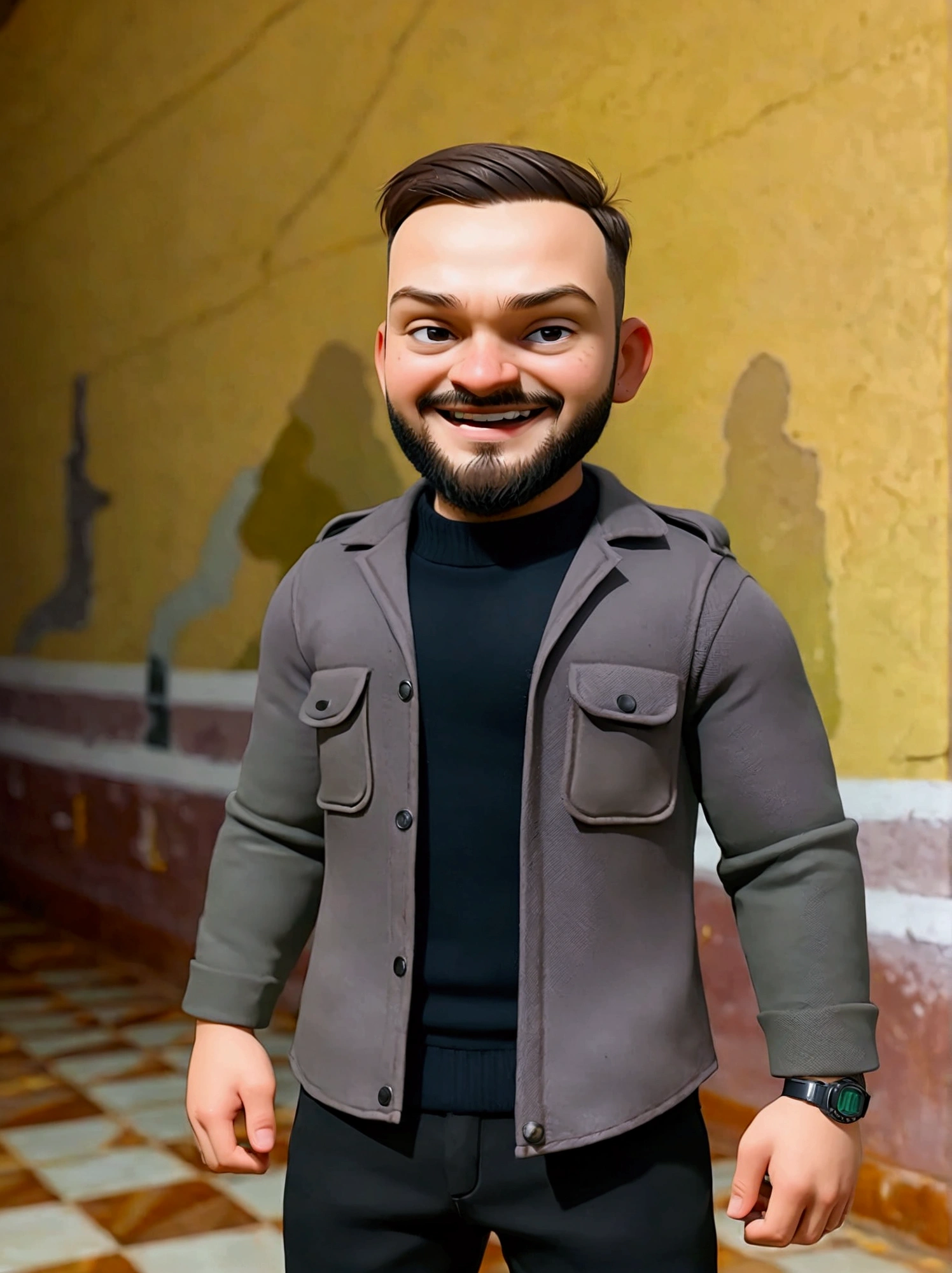 Turn it into a character in pubg