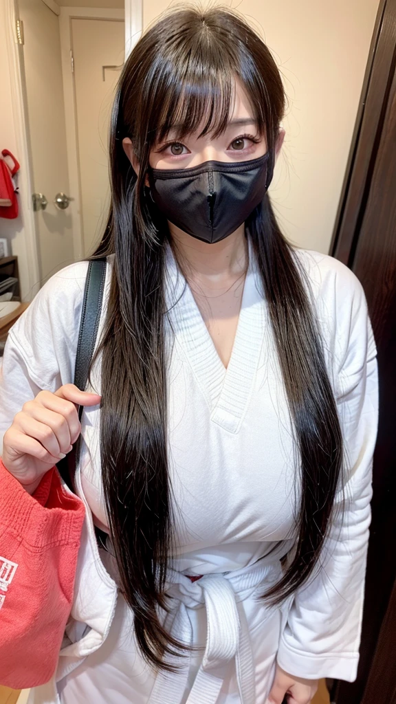 karate、Face masks、Big Tits