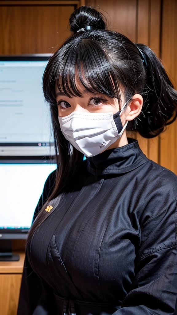kendo、Face masks、Big Tits