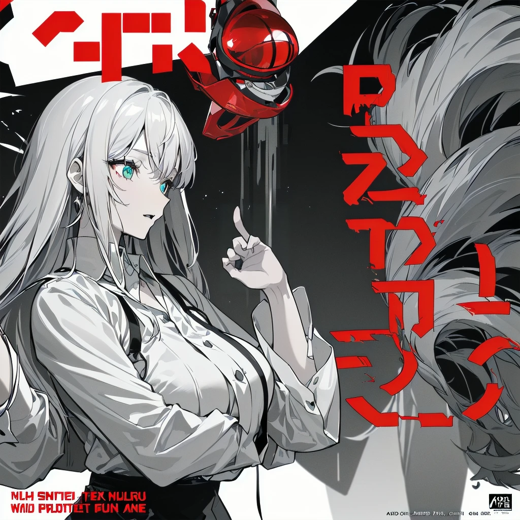 ((((dramatic))), (((Grainy))), (((intense))) film poster featuring a young platinum white hair woman as the central character. She stands have confidencely in the center of the poster, wearing a stylish and edgy Harajuku-inspired hip hop Costume, with a determined Performance on her face. The background is aesthetic atmospheric dark and Grainy, With danger and tension. The article is bold and to attract attention, with a Catchy tagline that adds to the overall feeling of drama and excitement. The color palette is mainly dark with splashes of Vibrant neon colors, giving the poster a dynamic and visually impressive appearance,tachi-e
(magazine:1.3), (cover-style:1.3), fashionable, woman, 1 person、Vibrant, Costume, Sexy seductive poses, front, colorful, dynamic, background, element, have confidence, Performance, Holding, statement, accessories, Majestic, Coiled, The surrounding area, touch, scene, article, cover, bold, to attract attention, title, stylish, font, Catchy, Heading, big, impressive, Modern, trend, concentrated, fashion、Red hair