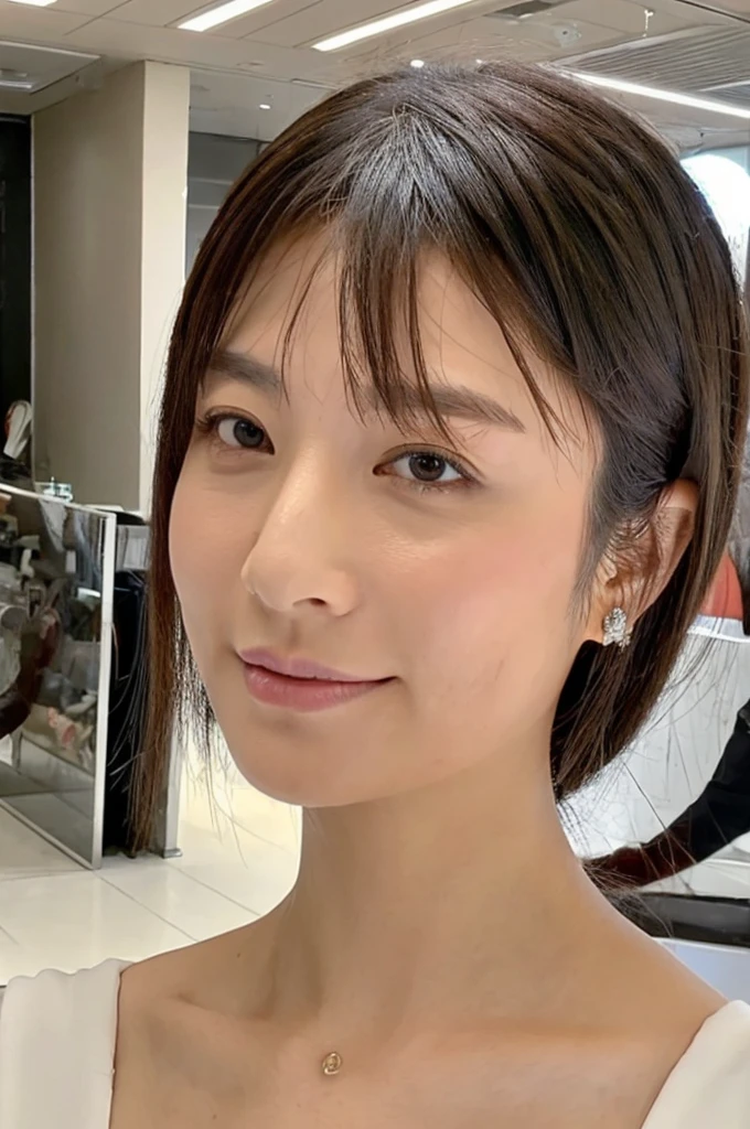 ((Highest quality)), ((masterpiece)), (detailed),Perfect Face,Japanese,Mature Woman,Upper Body