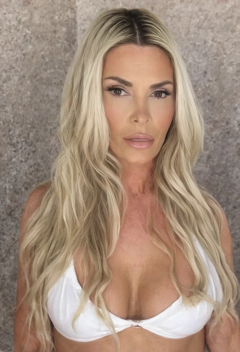 Naked milf showing her big huge tits 