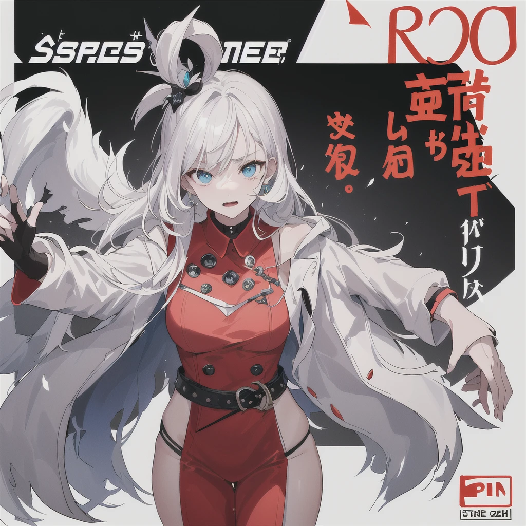 ((((dramatic))), (((Grainy))), (((intense))) film poster featuring a young platinum white hair woman as the central character. She stands have confidencely in the center of the poster, wearing a stylish and edgy Harajuku-inspired hip hop Costume, with a determined Performance on her face. The background is aesthetic atmospheric dark and Grainy, With danger and tension. The article is bold and to attract attention, with a Catchy tagline that adds to the overall feeling of drama and excitement. The color palette is mainly dark with splashes of Vibrant neon colors, giving the poster a dynamic and visually impressive appearance,tachi-e (magazine:1.3), (cover-style:1.3), fashionable, woman, Vibrant, Costume, Sexy seductive poses, front, colorful, dynamic, background, element, have confidence, Performance, Holding, statement, accessories, Majestic, Coiled, The surrounding area, touch, scene, article, cover, bold, to attract attention, title, stylish, font, Catchy, Heading, big, impressive, Modern, trend, concentrated, fashion,
