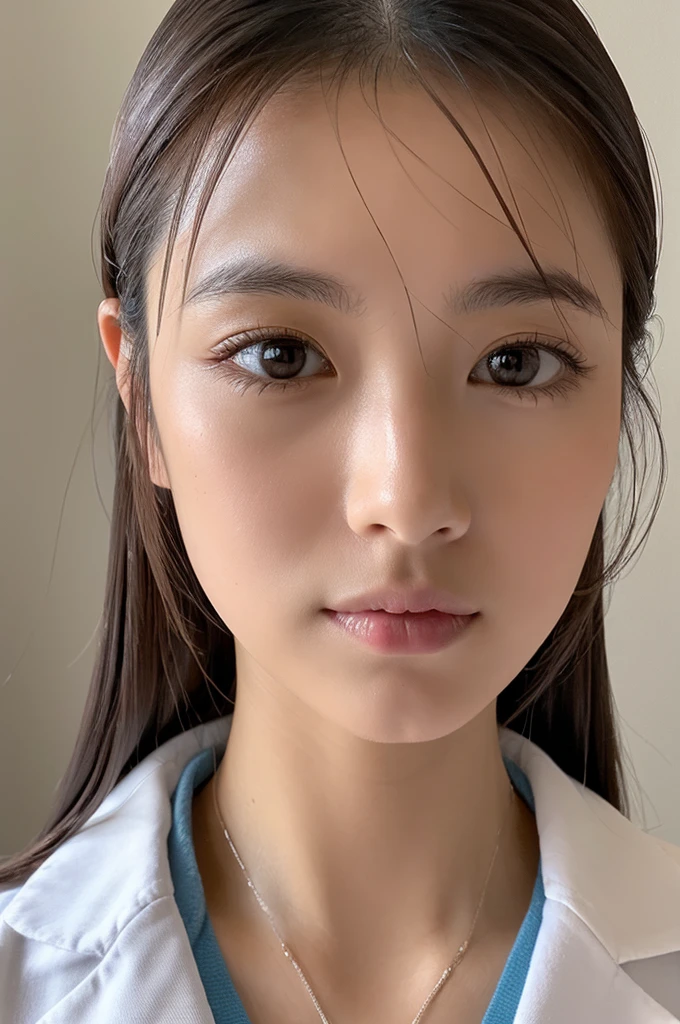 ((Highest quality)), ((masterpiece)), (detailed),Perfect Face,Japanese,Female doctor,White