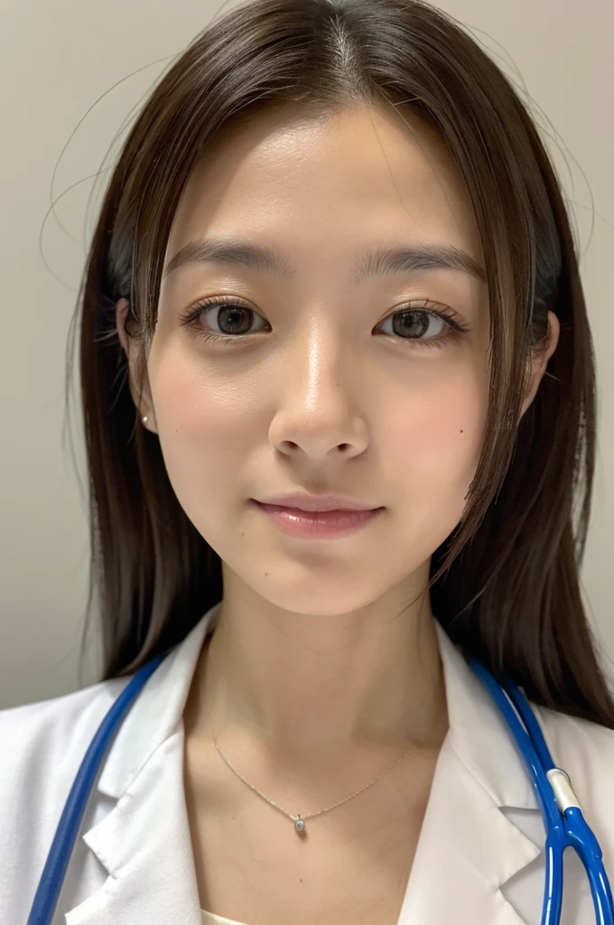 ((Highest quality)), ((masterpiece)), (detailed),Perfect Face,Japanese,Female doctor,White