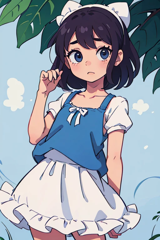 girl dressed as babies