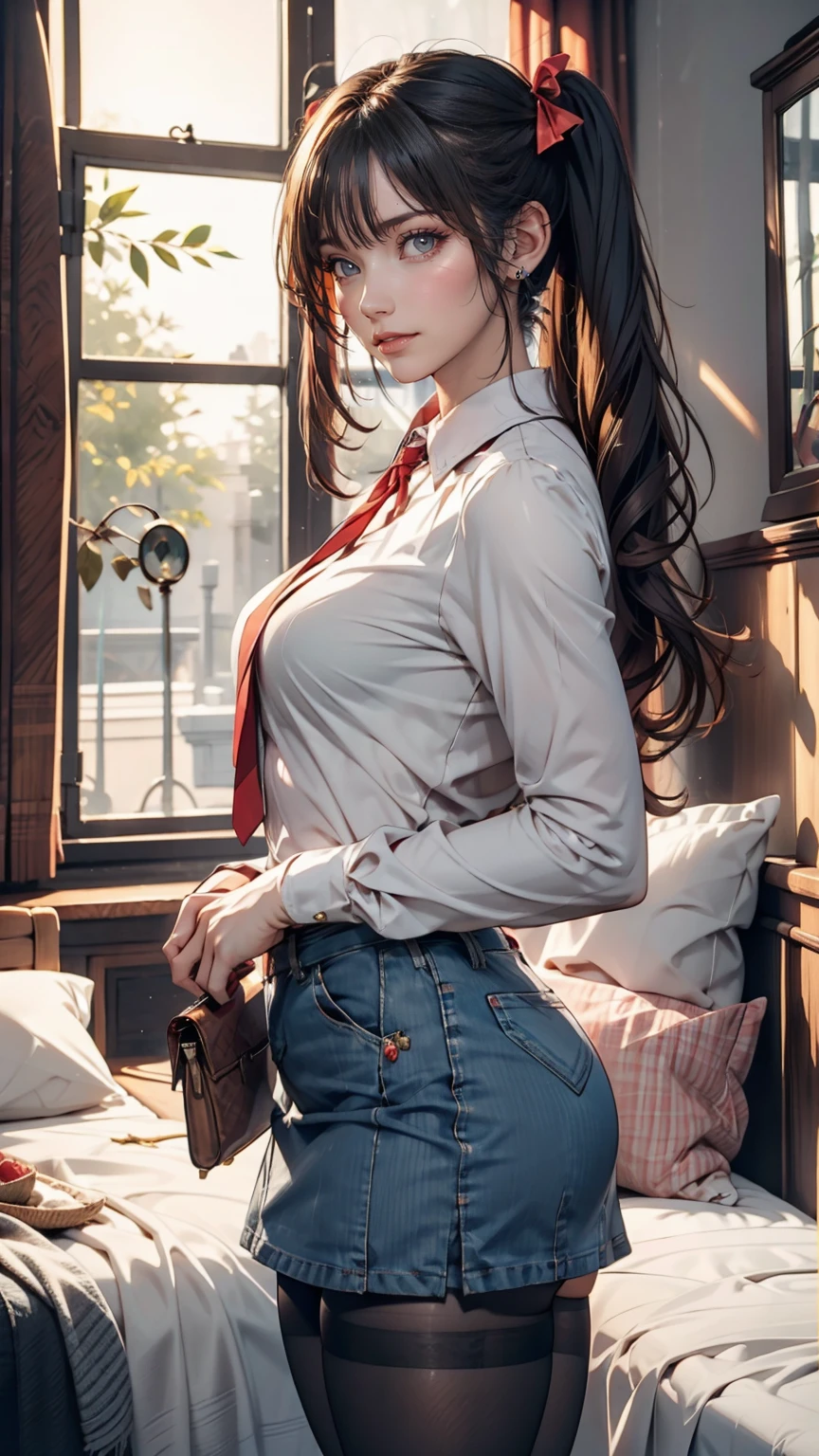 (Brown leather belt:1)