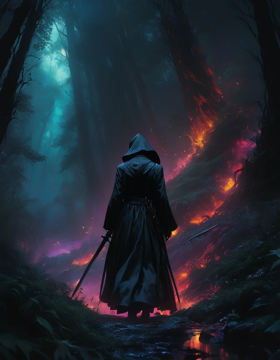 ((Masterpieces with up to 16K resolution):1.6),((soft_color_photograph:)1.5), ((超detailed):1.4),((Cinematic stills and dynamic angles):1.3) | ((double contact):1.3), ((Scary black grim reaper silhouette effect):1.2), ((Superimposed on a beautiful woman):1.1)《Dark forest sky》Agnes Cecil, Jeremy Mann, Oil and ink on canvas, Awesome dark art, Super Dramatic Lights, photographイラスト, Amazing depth, the Ultra-detaileded, 虹colorの黒, Extra dreams, intricately detaileds, Amazing depth, Great atmosphere, A fascinating, unusual and vibrant landscape, ((Shinigami Sickle):1.1), Maximalism ((It's Beautiful Outside, The inside is ugly, Pressure and pain, Beauty and despair, hard and soft, positive and negative, Hot and cold, Sour, Lively but boring, perfectionな調和, Light and shadow, Young and old, Black and White, Corresponding color, Noise々Quiet and peaceful, Chaos and Peace, life-and-death):1.2) A complex masterpiece from the leader in real-time engineering. | Rendered in Ultra-high definition with UHD and retina quality, this masterpiece ensures anatomical correctness and textured skin with super detailed. Focus on high quality and precision, This award-winning work is、Capture every nuance with stunning 16K resolution, Immerse the viewer in the vivid depiction. | ((perfection_composition, perfection_design, perfection_Layout, perfection_detailed, Ultra_detaileded)), ((Strengthen_all, repair_all of)), Learn more, Strengthen.