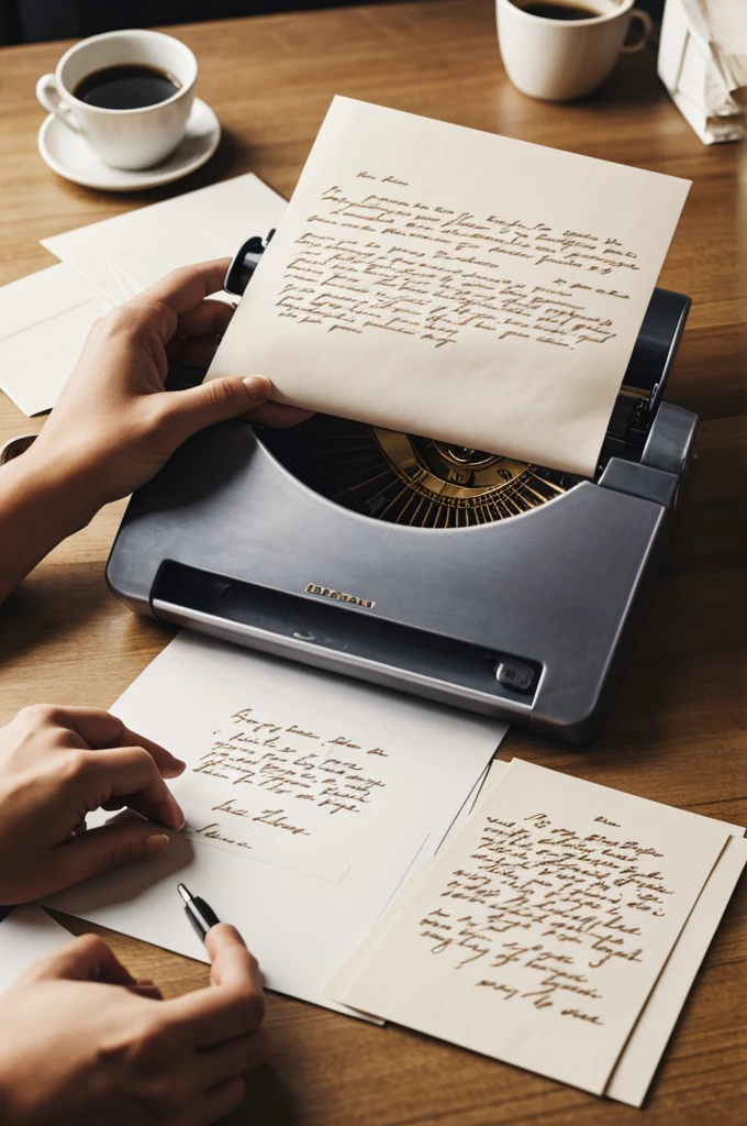 Writting letters