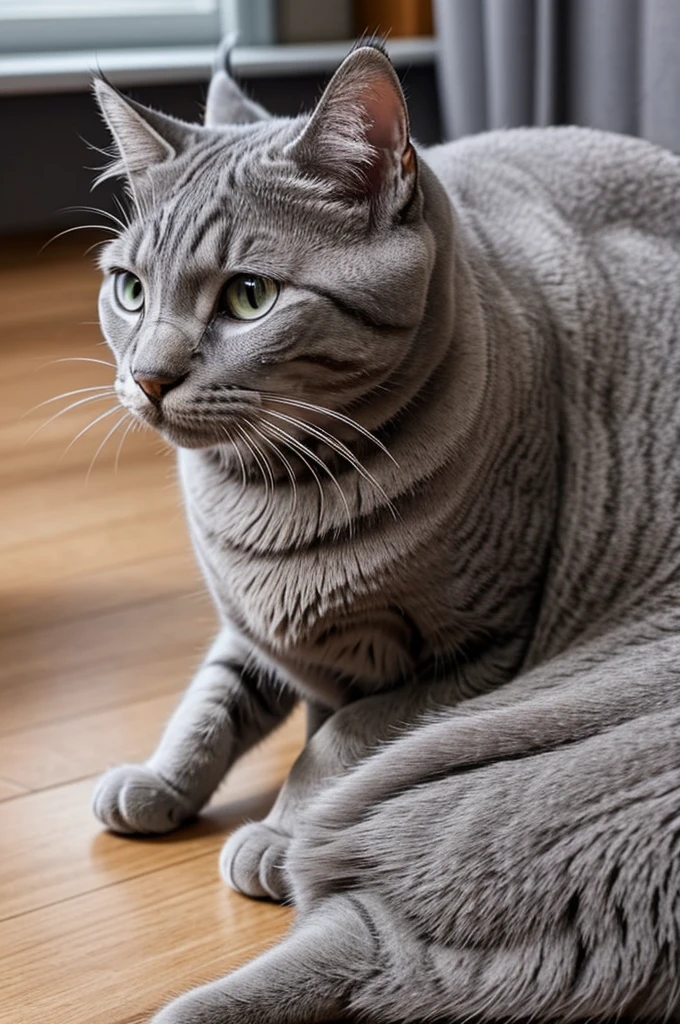 A photo of a vaccination record of a gray domestic cat born in November 2022, You must be up to date with your vaccinations.