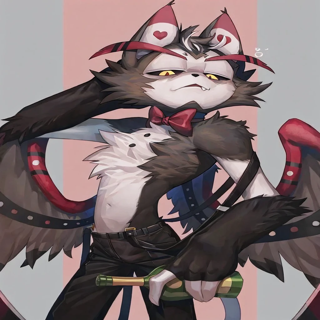 Solo, furry fox