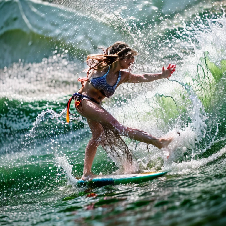 (ZoomedOut:1.28, Wide-shot) ZoomLayer (Epic photo of surfer magazine:1.37). (Full of Water, Everything Wetted:1.4) WetHair (extremely detailed Cute Girl)(SparklingHighlights:1.28), Dynamic Joyful Expressions LifeLike Rendering (ManoErina:1.0) . Overflowing Gigantic Sideboob (Clearly Visible Beautiful Breast to Buttocks Line) Tiny and Roundly Butt, Detailed wet clothing texture, (Sloppy Surfboard:-1.2) Riding on waves, Sparkling water, TyndallEffect(Starry Water Particles:1.32), Whole Body proportions and all limbs are anatomically accurate