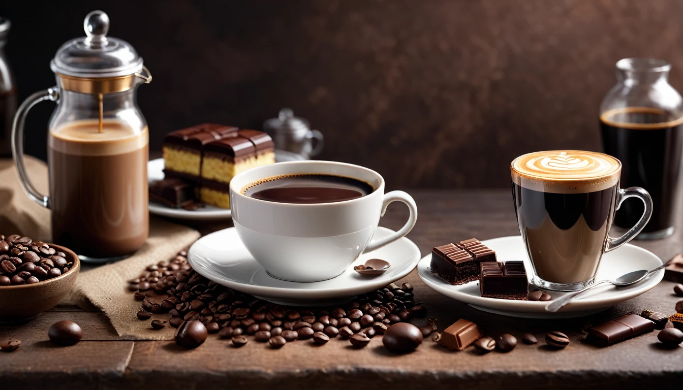 (masterpiece:1.2), (best quality), (ultra detailed), (8k, 4k, intricate),(highly detailed:1.2), (detailed background),detailed landscape, ((portrait)), foodstyle, food, blurry, no text, no people, cup, blurry background, bottle, chocolate, realistic, coffee, food focus, still life, copy space