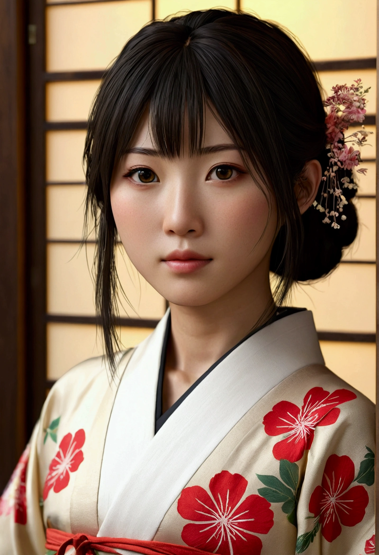 Realistic Japanese girl