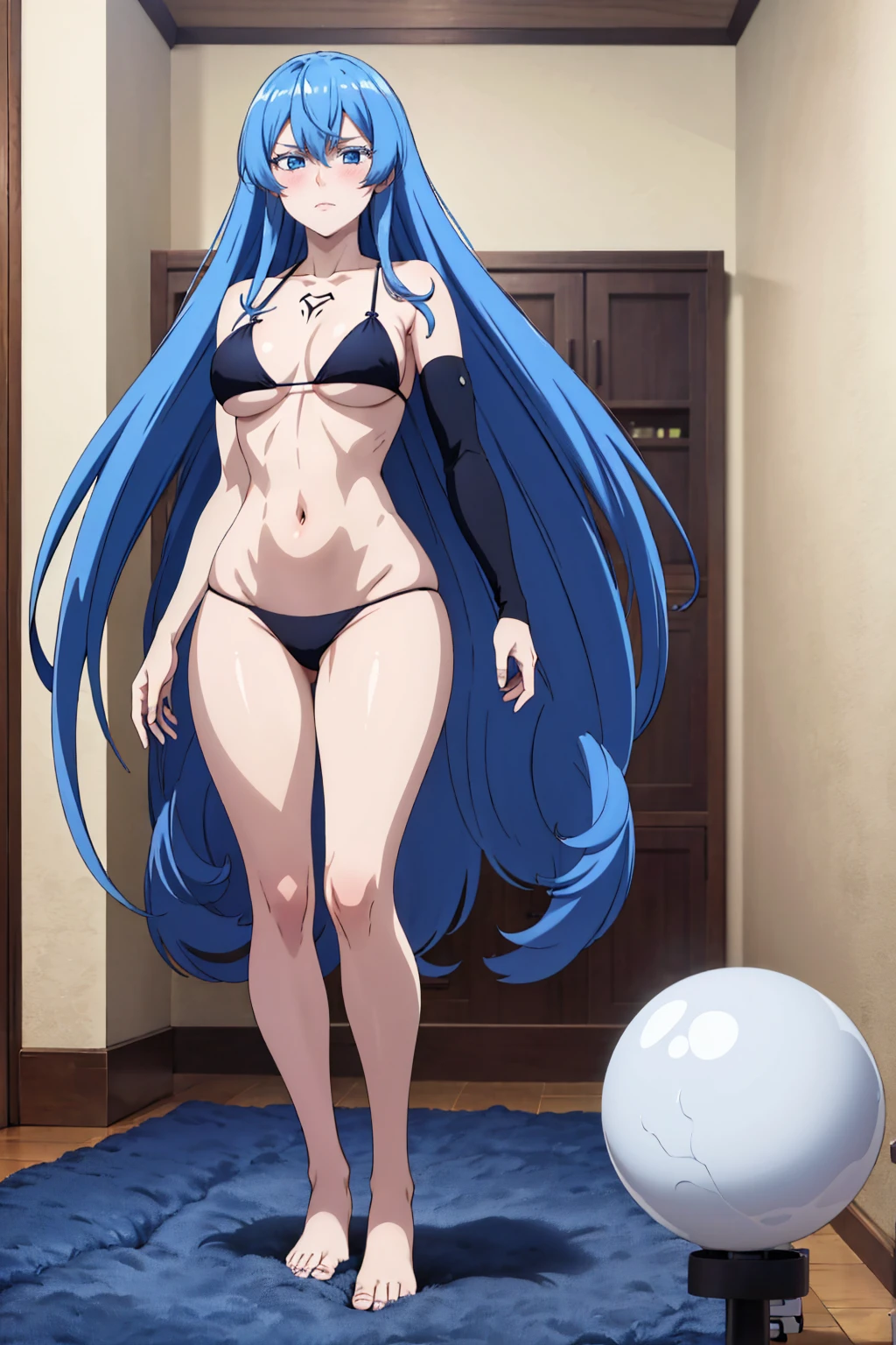 ((masterpiece)), ((best quality)), ((perfect eyes)), ((perfect skin)), ((super sexial)), female, middle breasts, belly button, smile, female is curvy and tall, pinching shirts, shot from below