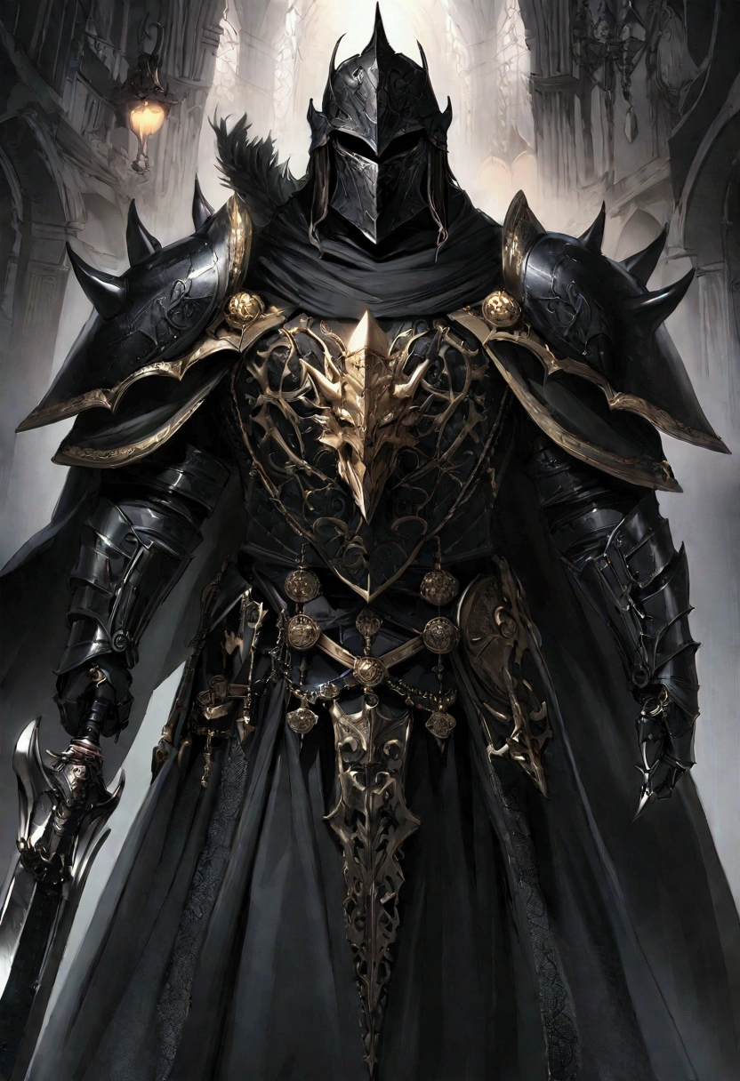 Lord of the rings wallpapers, not canon eos 5d mark iv style, gothic grader, close-up intensity, gray and gold, elaborate costumes,dragon insignia, filmed in 70mm --ar 16:9 --q 2 --s 1000, Sauron, Melkior, Lord of the Rings, black armor, knight, King, Imperator, grimdark
