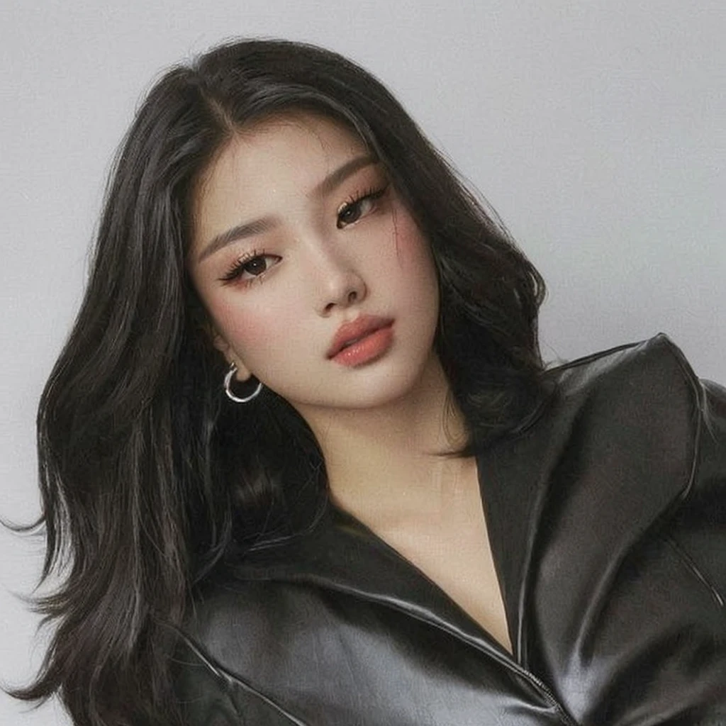 jennie pink black, Portrait of Jennie from Blackpink, Beautiful young Korean woman, leaked image, Kim Jennie the Blackpink
