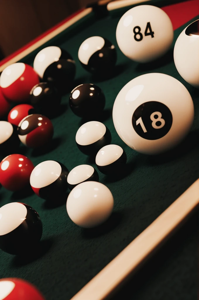 The 8 ball of billiards with King&#39;s crown