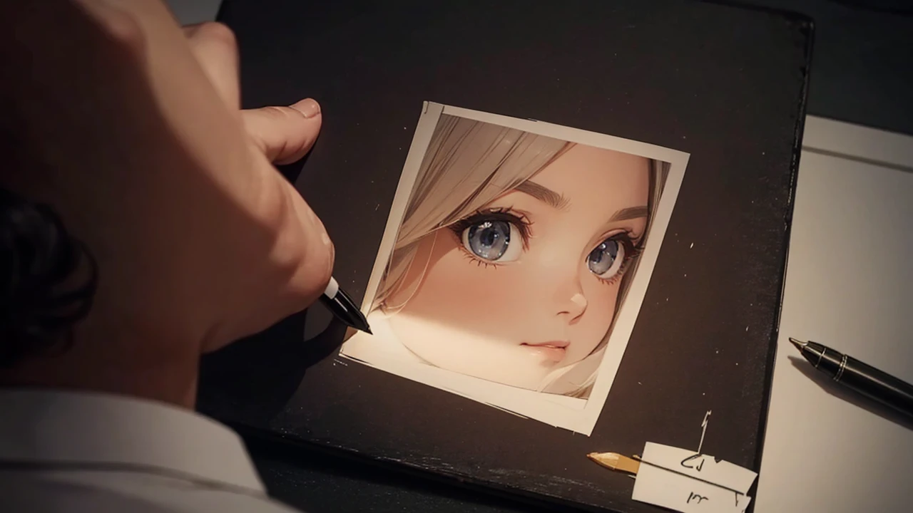 draw a sketch of this photo