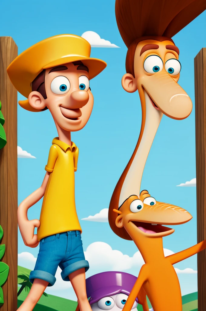 Muscle Phineas and Ferb