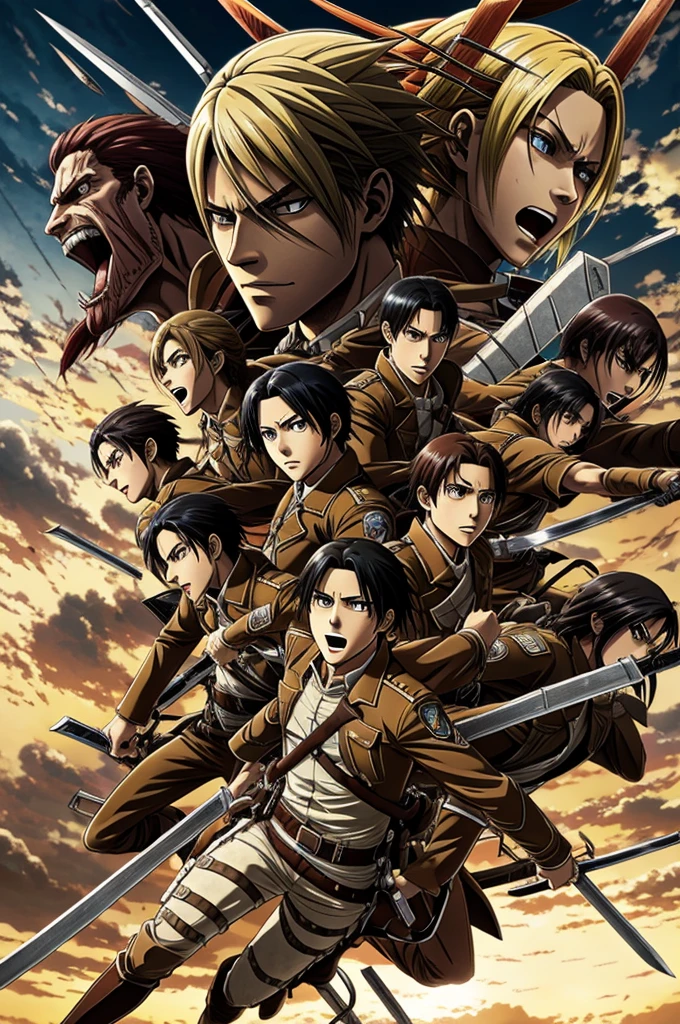 Shingeki no kioyin anime wallpaper 