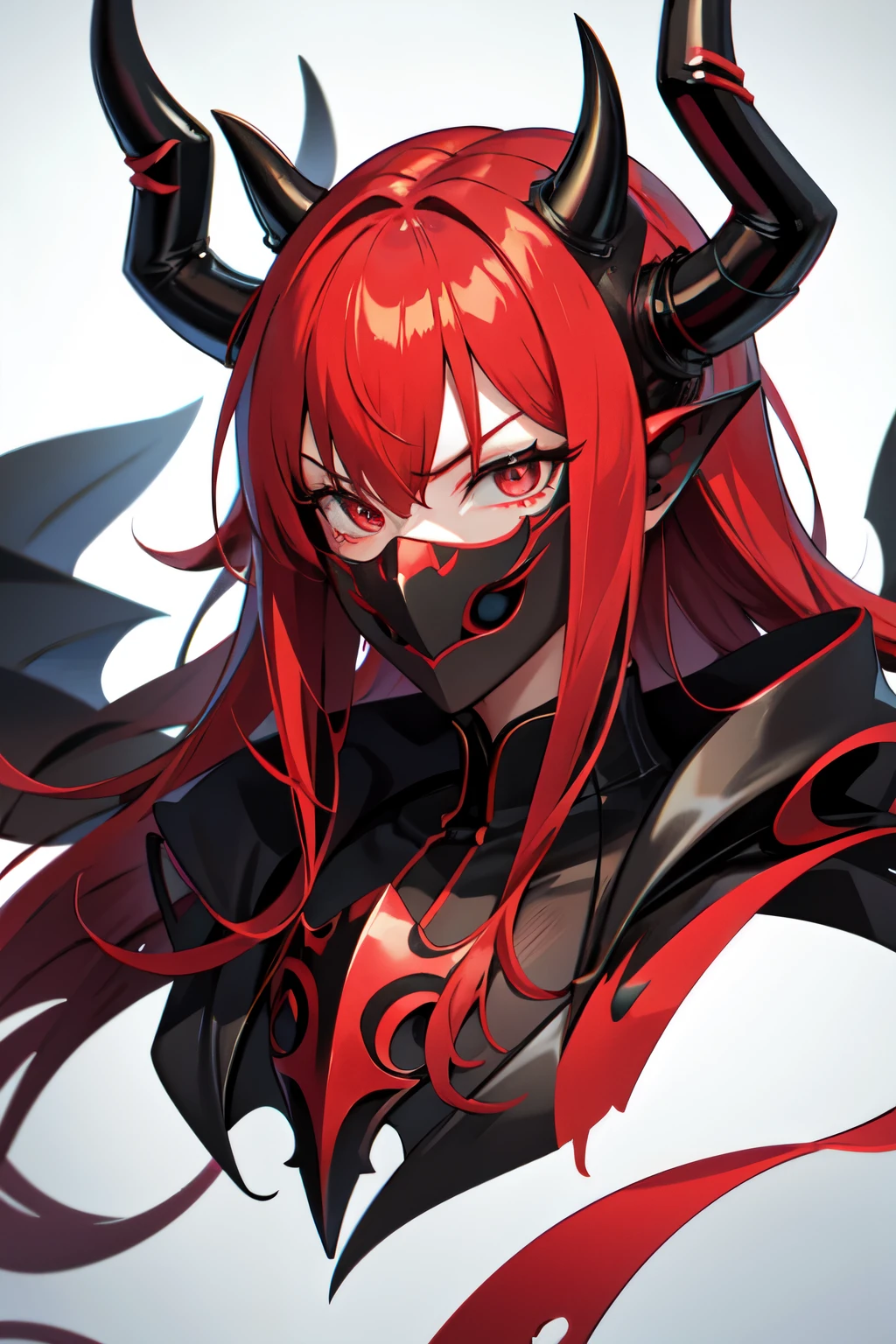 Evil demon mask