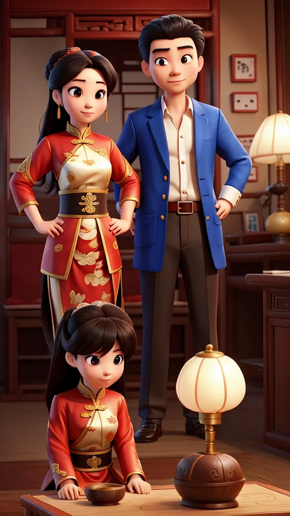 A Chinese man and a Chinese woman go back in time to the battle of love.