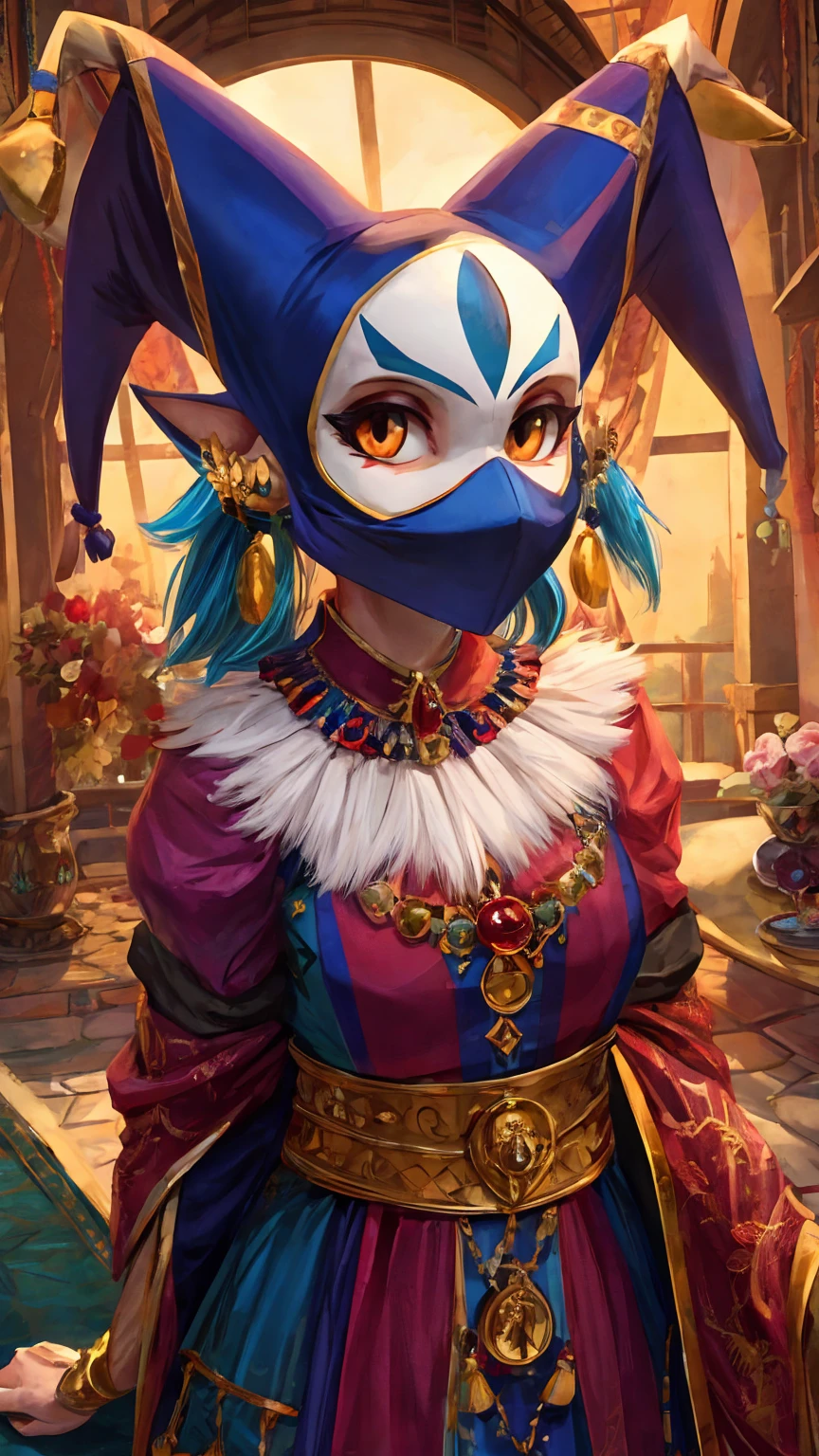 jester mask