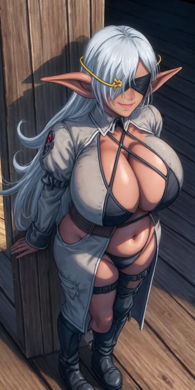 Yorha A2 (long hair very big tits), she is in a battle with katanas, They are dressed very sexy, she has big tits, They have torn clothes, hairy vagina