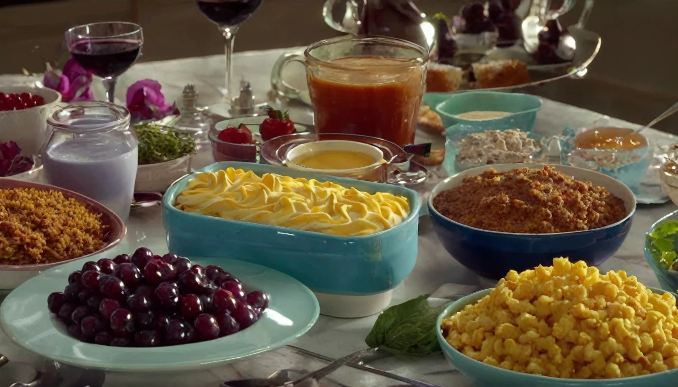a picture of food of your dreams like in a commercial
