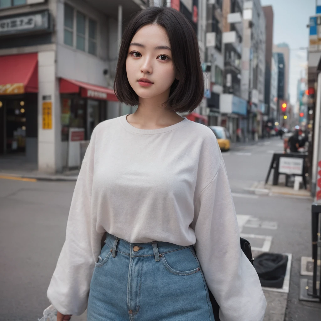 instagram photo, upscaled, ultra hd, ordinary photography, medium shot, 55mm, realistic a woman 20 year old, Notchika, cinematic camera angles