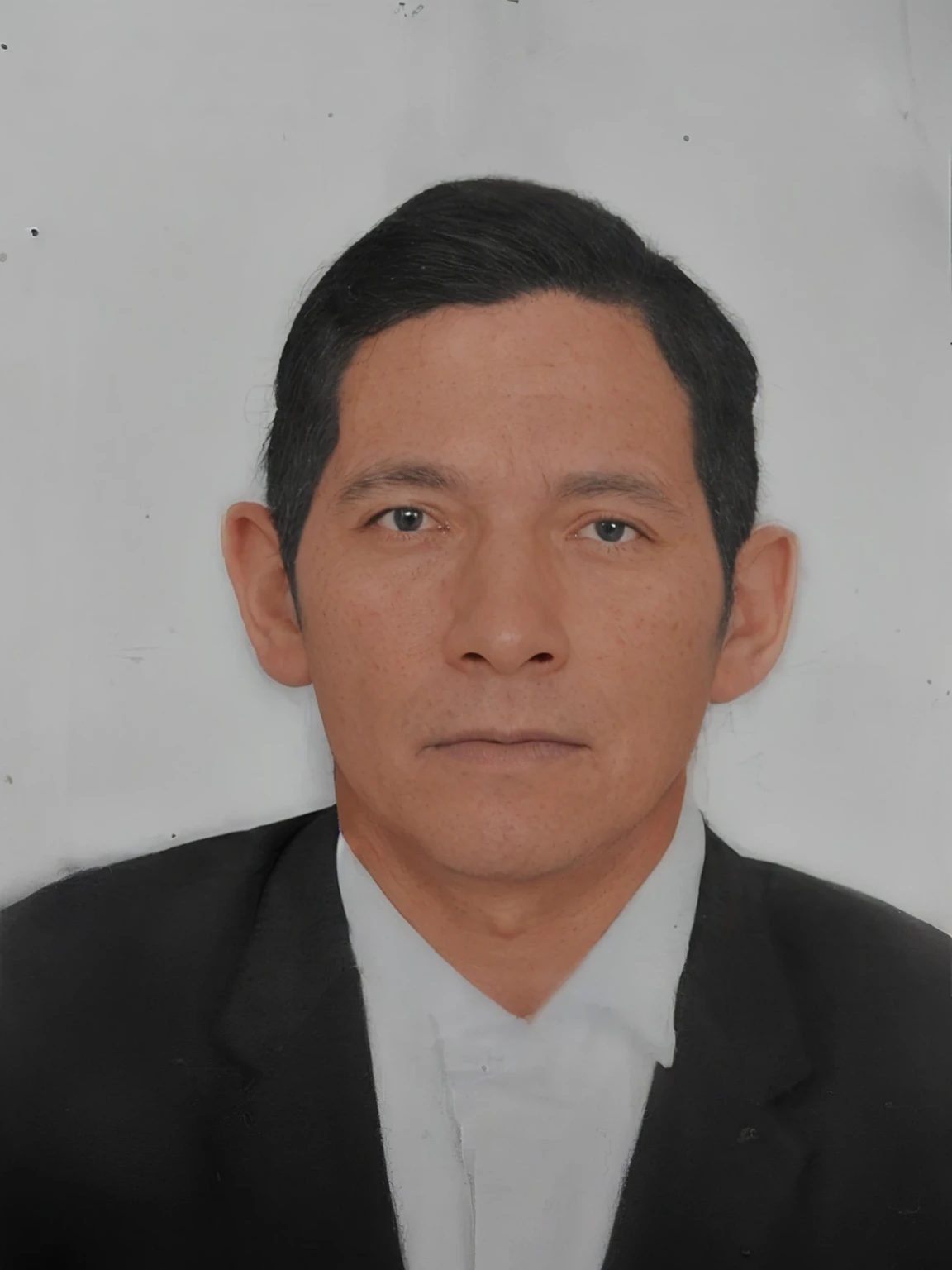 Make this photo look realiatic and detailed, arafed man in a suit, 45 years old man, very detailed potrait, realistic portrait photo, close up potrait, profile portrait, very detailed face, very realistic face, very perfected face, very detailed clothes, very realistic clothes, very perfected clothes