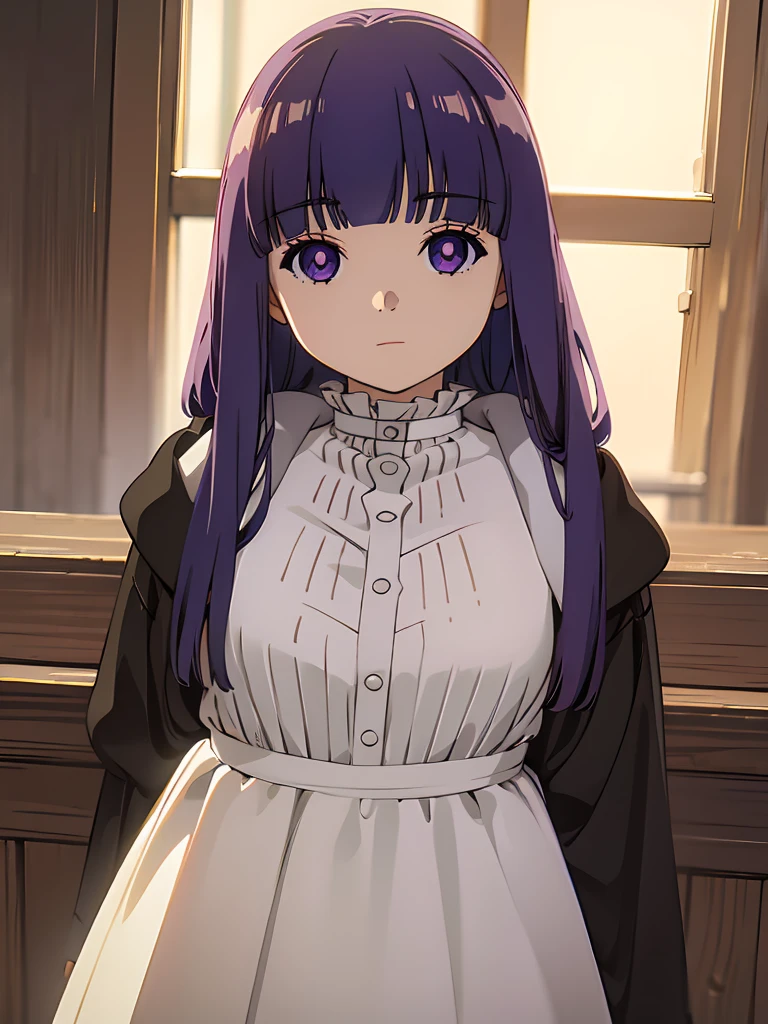 (safe:1.10), best quality, masterpiece, highres, solo, (fern_sousounofrieren:1.10), portrait, looking at viewer, anime_style, 16
