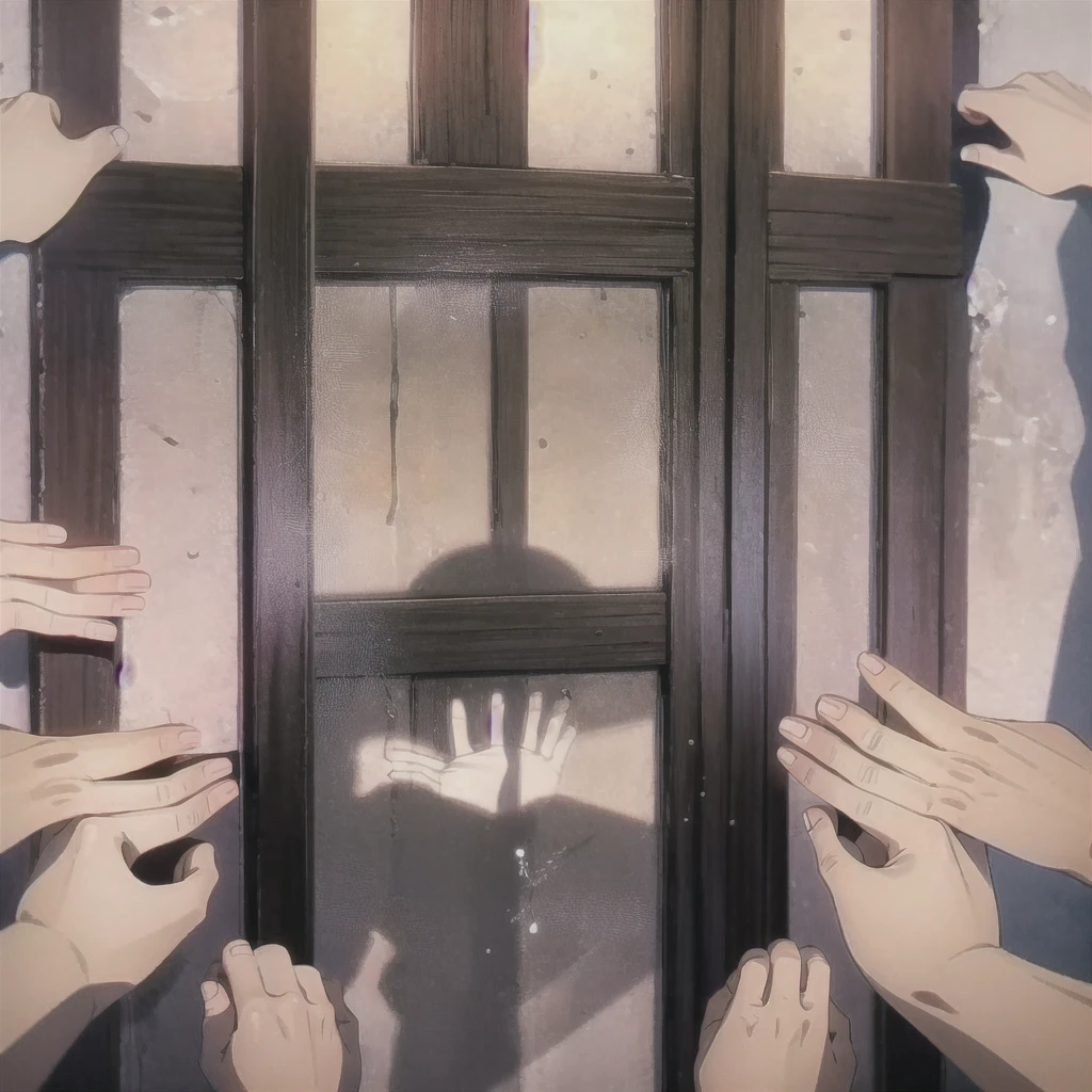 opened hands, joined hands, face zoom pov