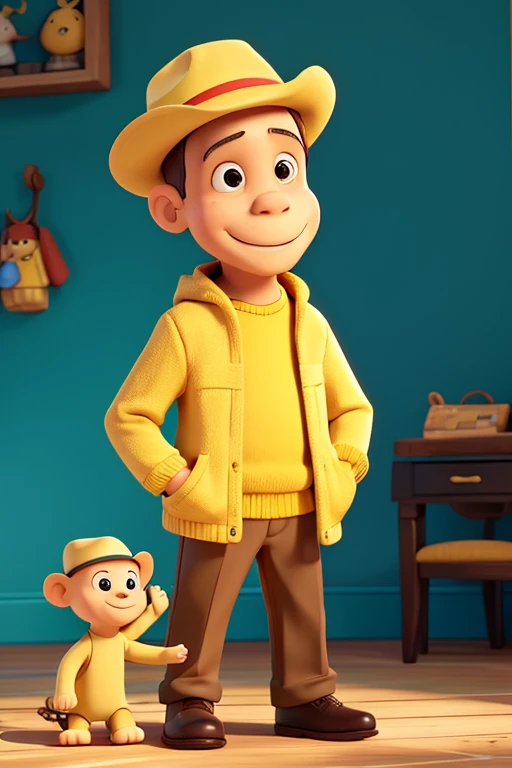 Curious George and the Man in the Yellow Hat