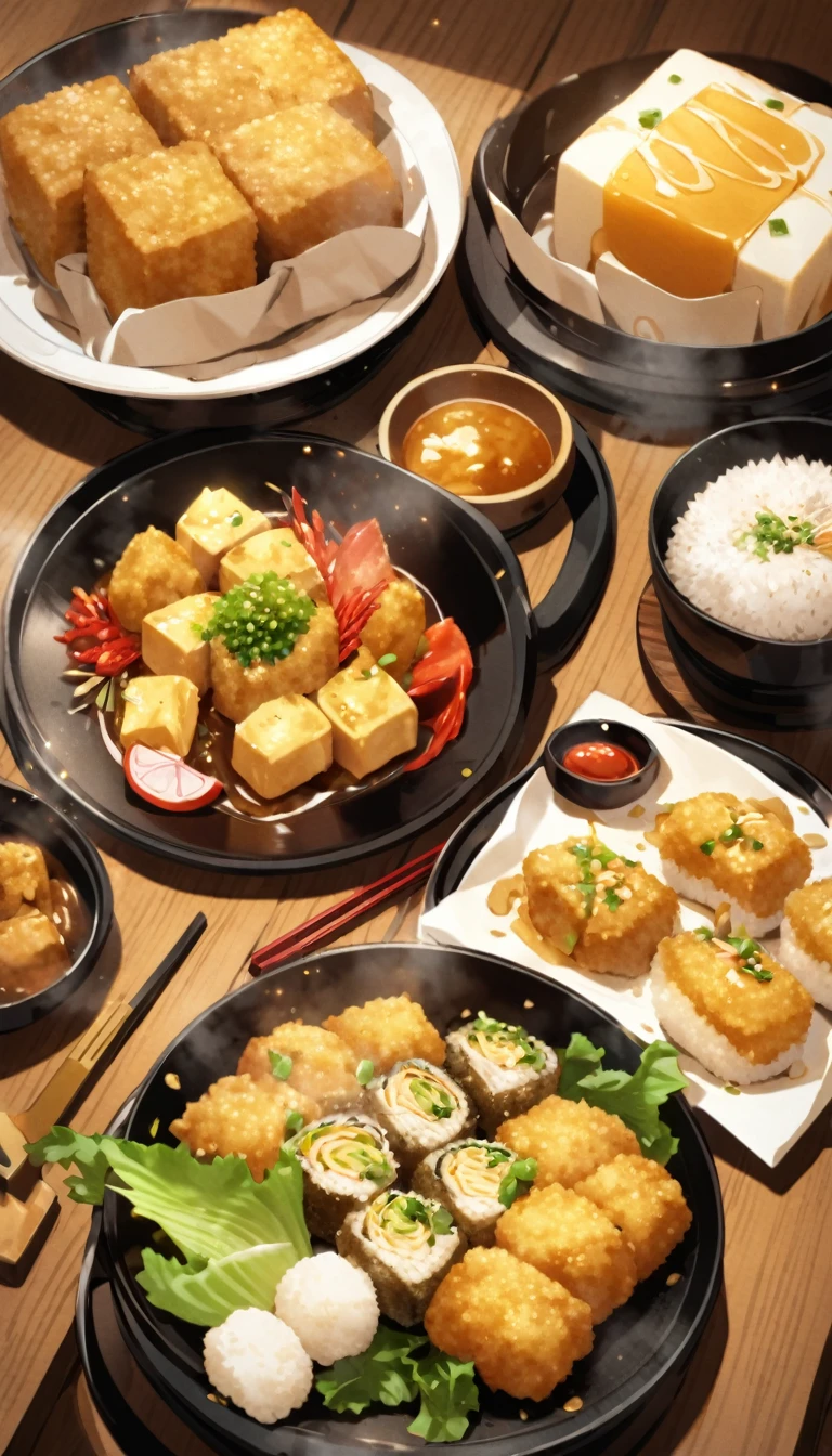 Inari、Inari sushi、Fried tofu、Japanese food