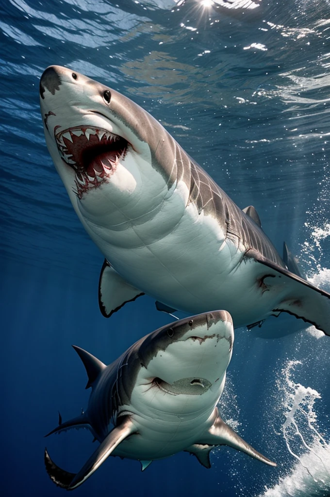 white shark photo
