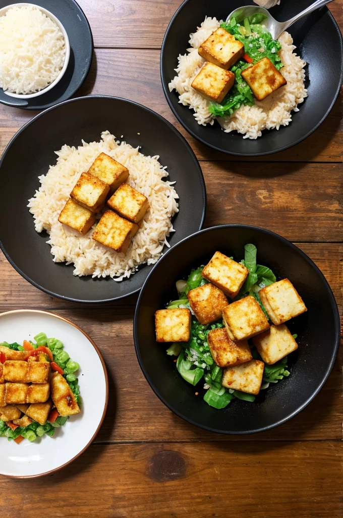 Fried tofu