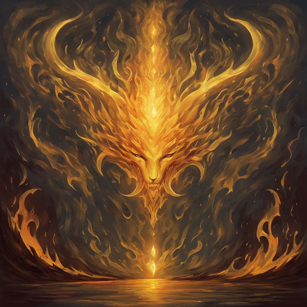 I revel in your fear in metaphysical painting art style